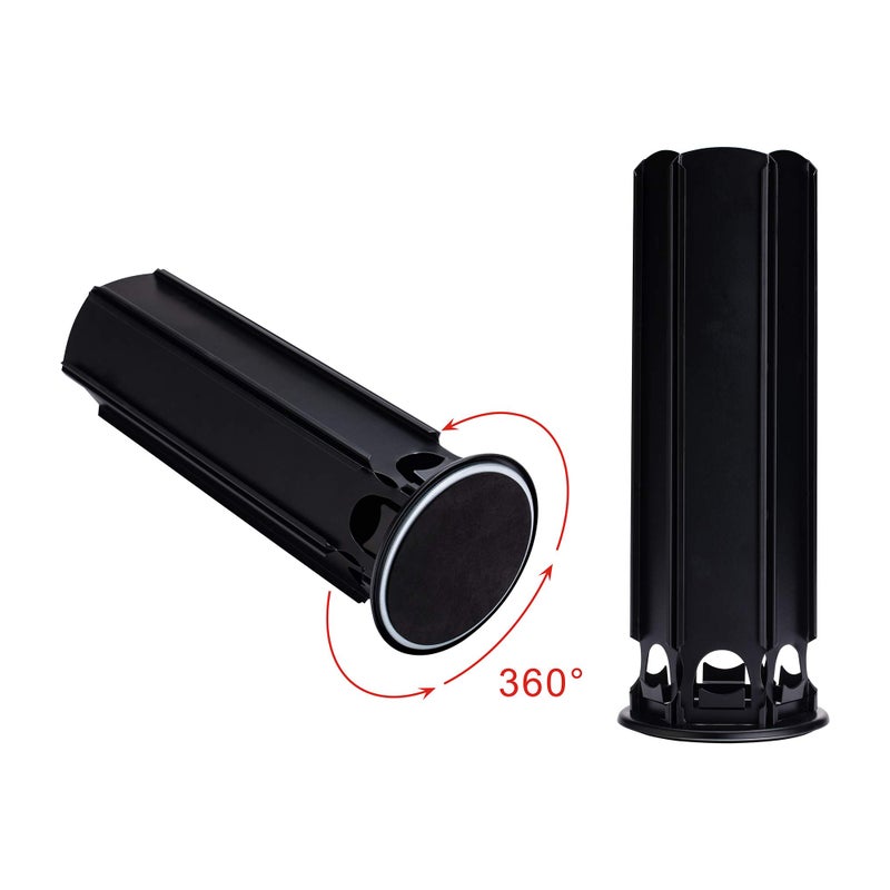 FlagShip Pod Holder for Nespresso Capsule Holder Vertuoline Stand for 50+ Nespresso Vertuo Pod Storage Carousel Small Coffee Pod Organizer, Black Metal - Image 5